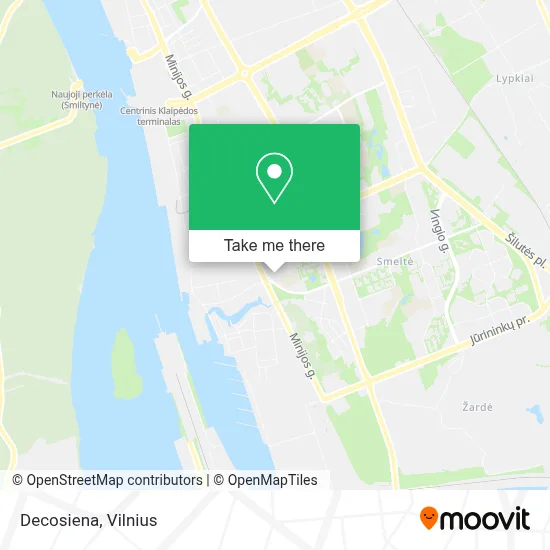 Decosiena map