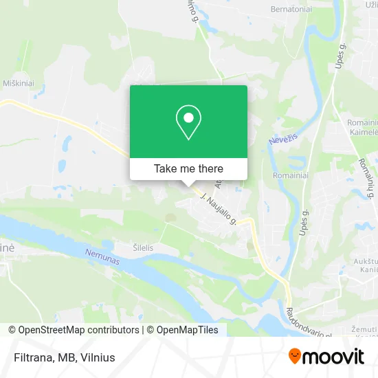 Filtrana, MB map