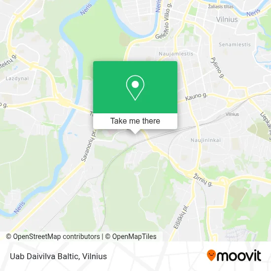 Uab Daivilva Baltic map