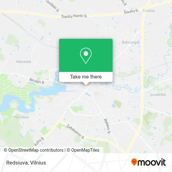 Redsiuva map