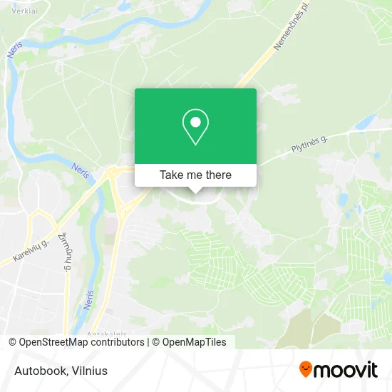 Autobook map