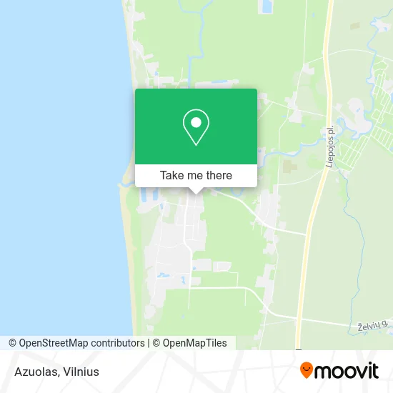 Azuolas map