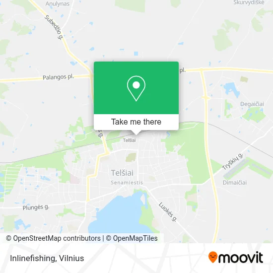 Inlinefishing map