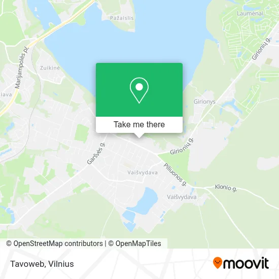 Tavoweb map
