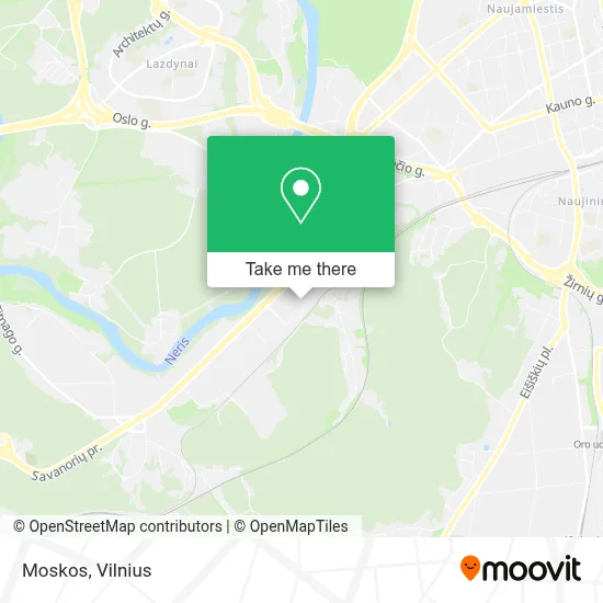 Moskos map