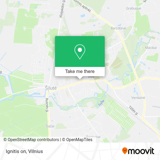 Ignitis on map