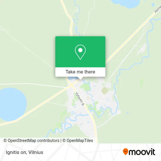 Ignitis on map
