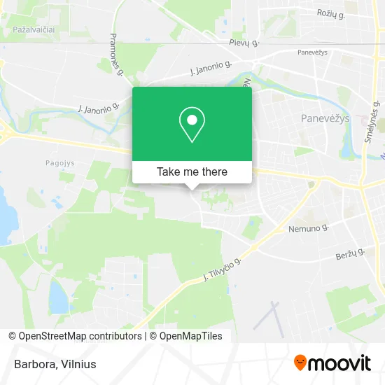 Barbora map