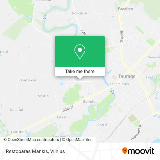 Restobaras Mankis map