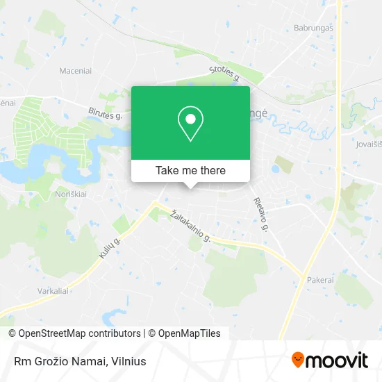 Rm Grožio Namai map