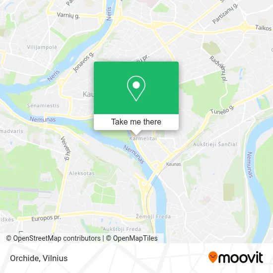 Orchide map