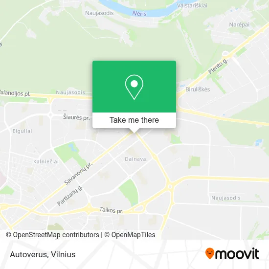 Autoverus map