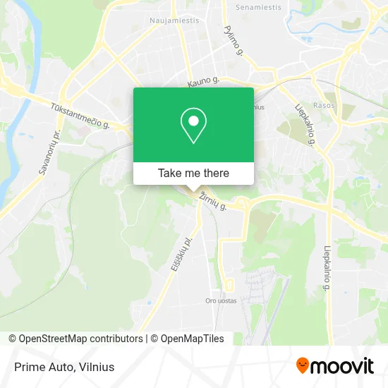 Prime Auto map