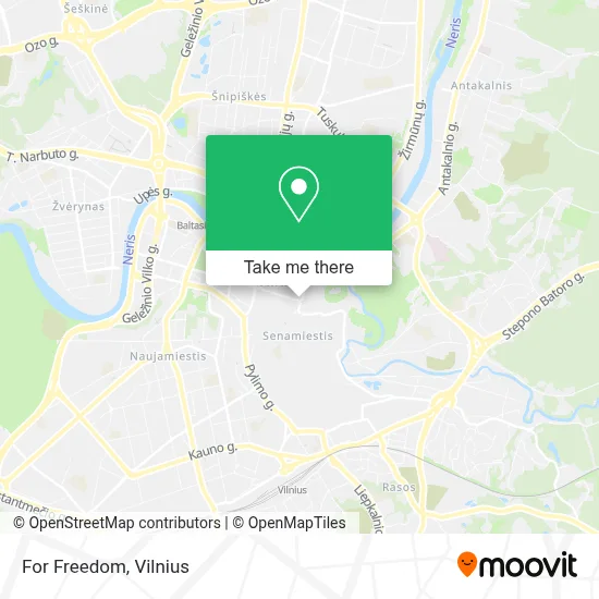 For Freedom map