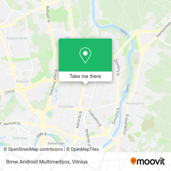 Bmw Android Multimedijos map