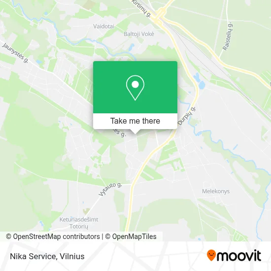 Nika Service map