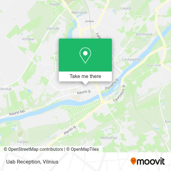 Uab Reception map