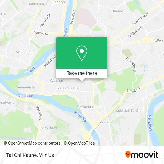 Tai Chi Kaune map