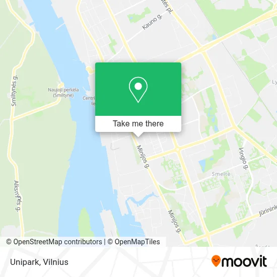 Unipark map