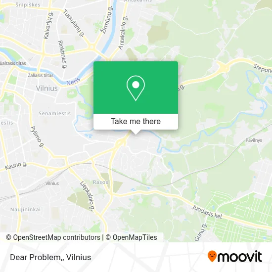 Dear Problem, map