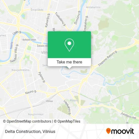 Delta Construction map
