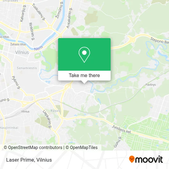 Laser Prime map