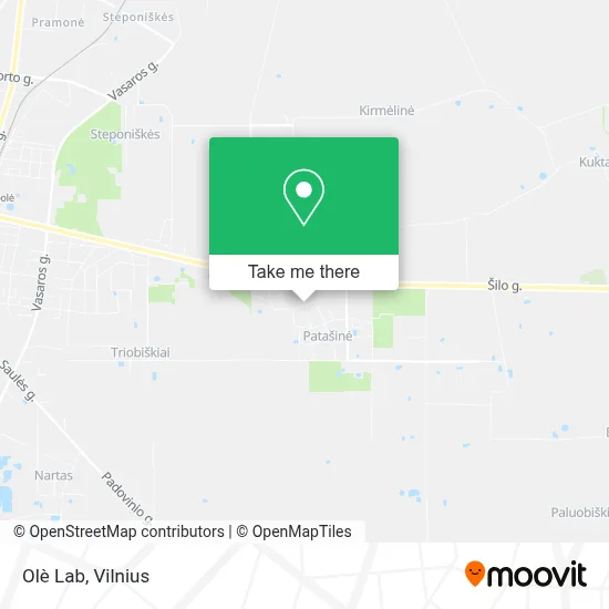 Olè Lab map