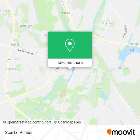 Scarfa map