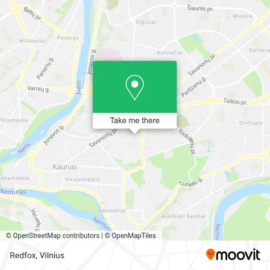 Redfox map