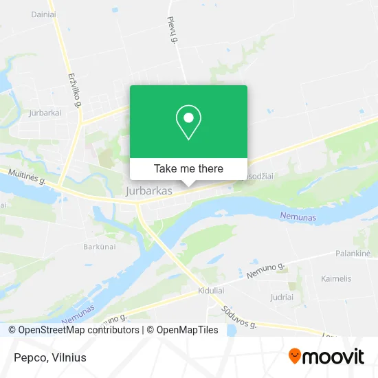 Pepco map