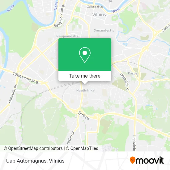 Uab Automagnus map
