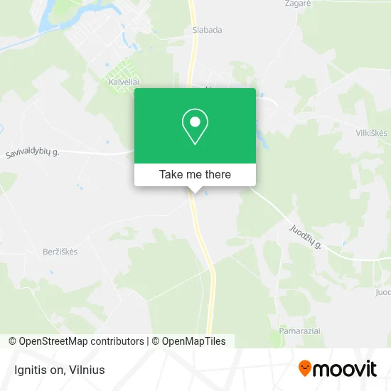 Ignitis on map