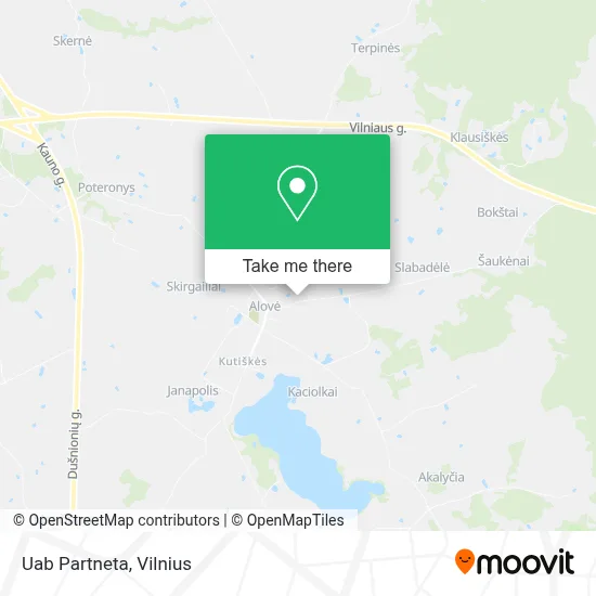 Uab Partneta map
