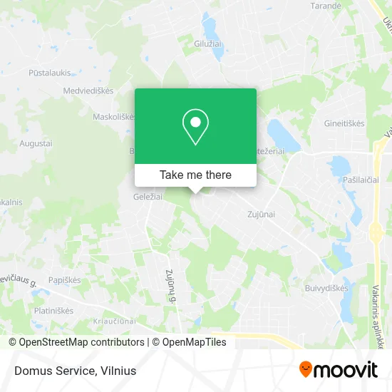 Domus Service map