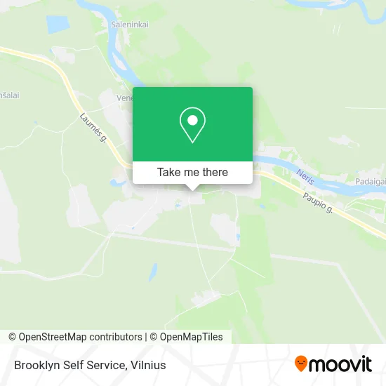 Brooklyn Self Service map