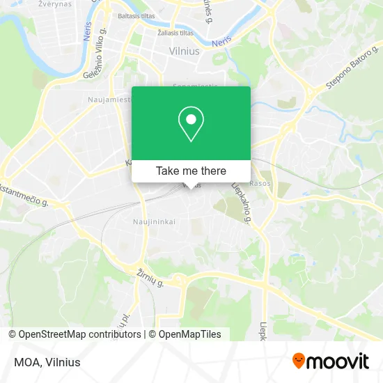Moa map