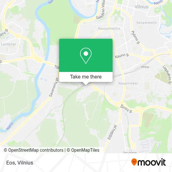 Eos map