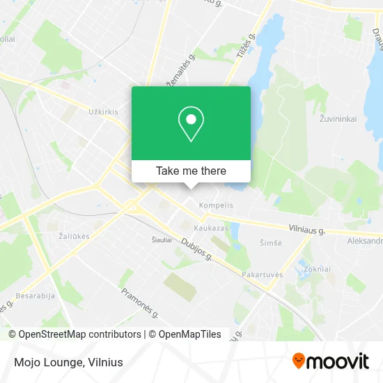 Mojo Lounge map