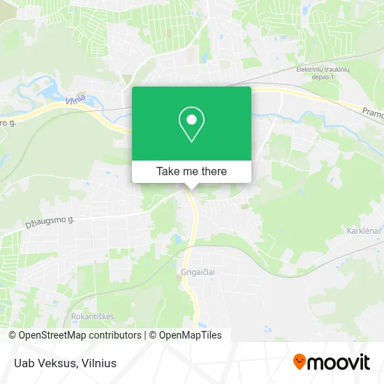 Uab Veksus map