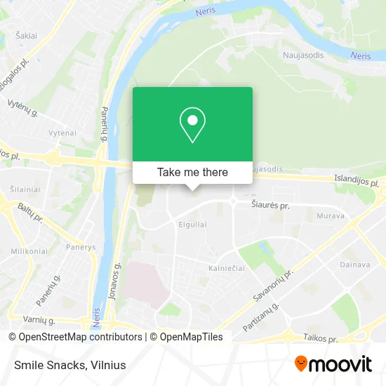 Smile Snacks map