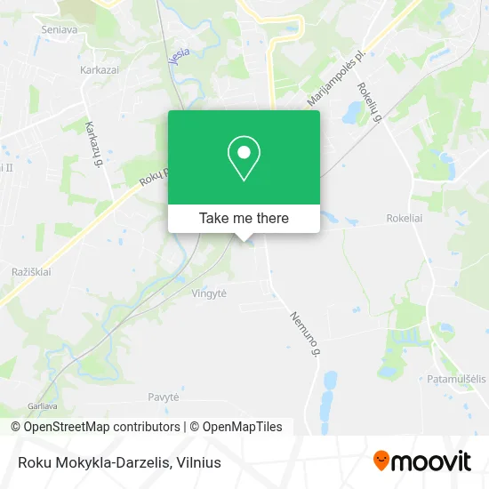 Roku Mokykla-Darzelis map