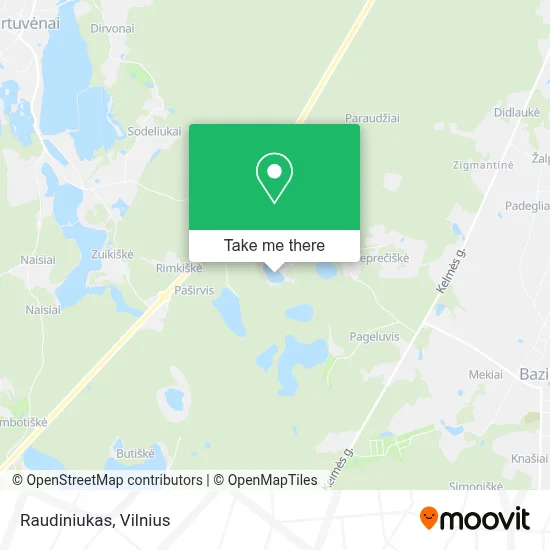 Raudiniukas map