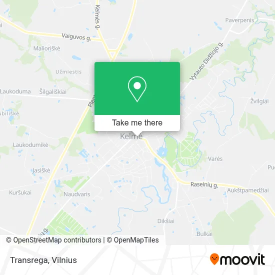 Transrega map