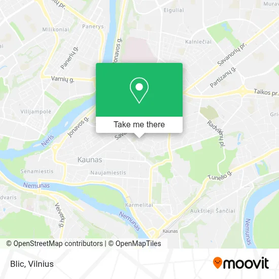 Blic map