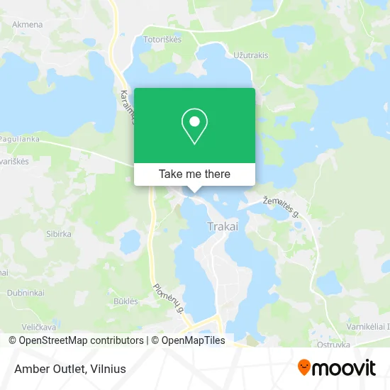 Amber Outlet map