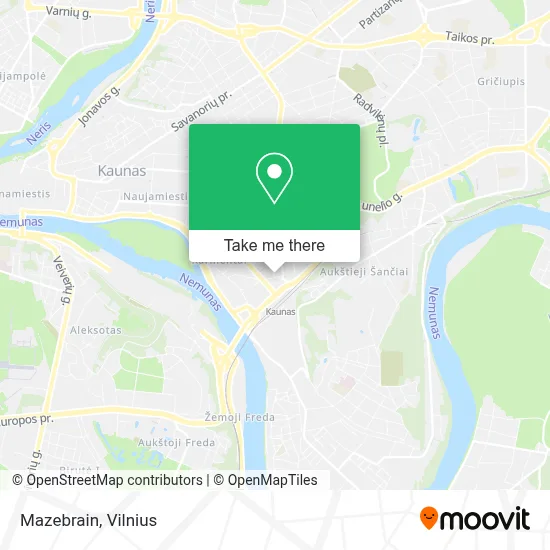 Mazebrain map