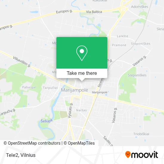Tele2 map
