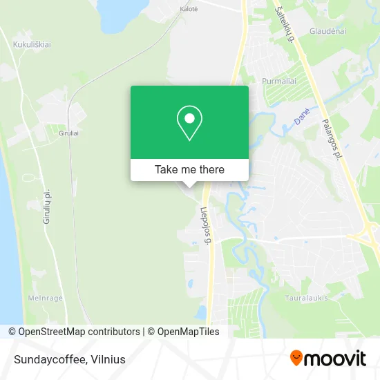 Sundaycoffee map
