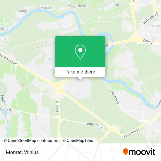 Monrat map