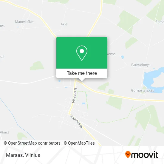 Marsas map